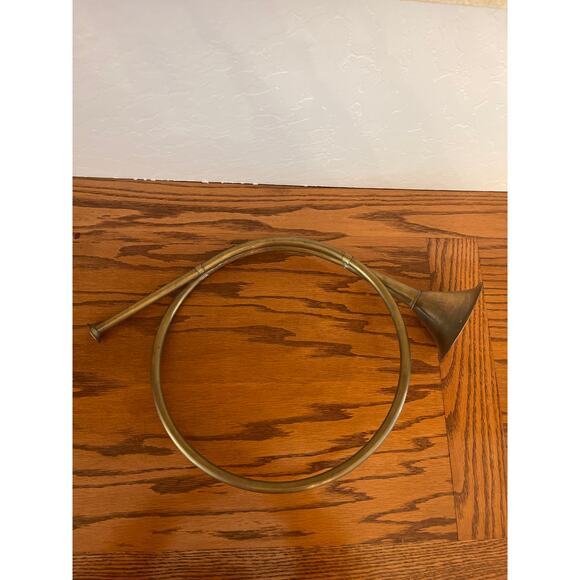 Vintage Brass French Horn - Picture 5 of 5